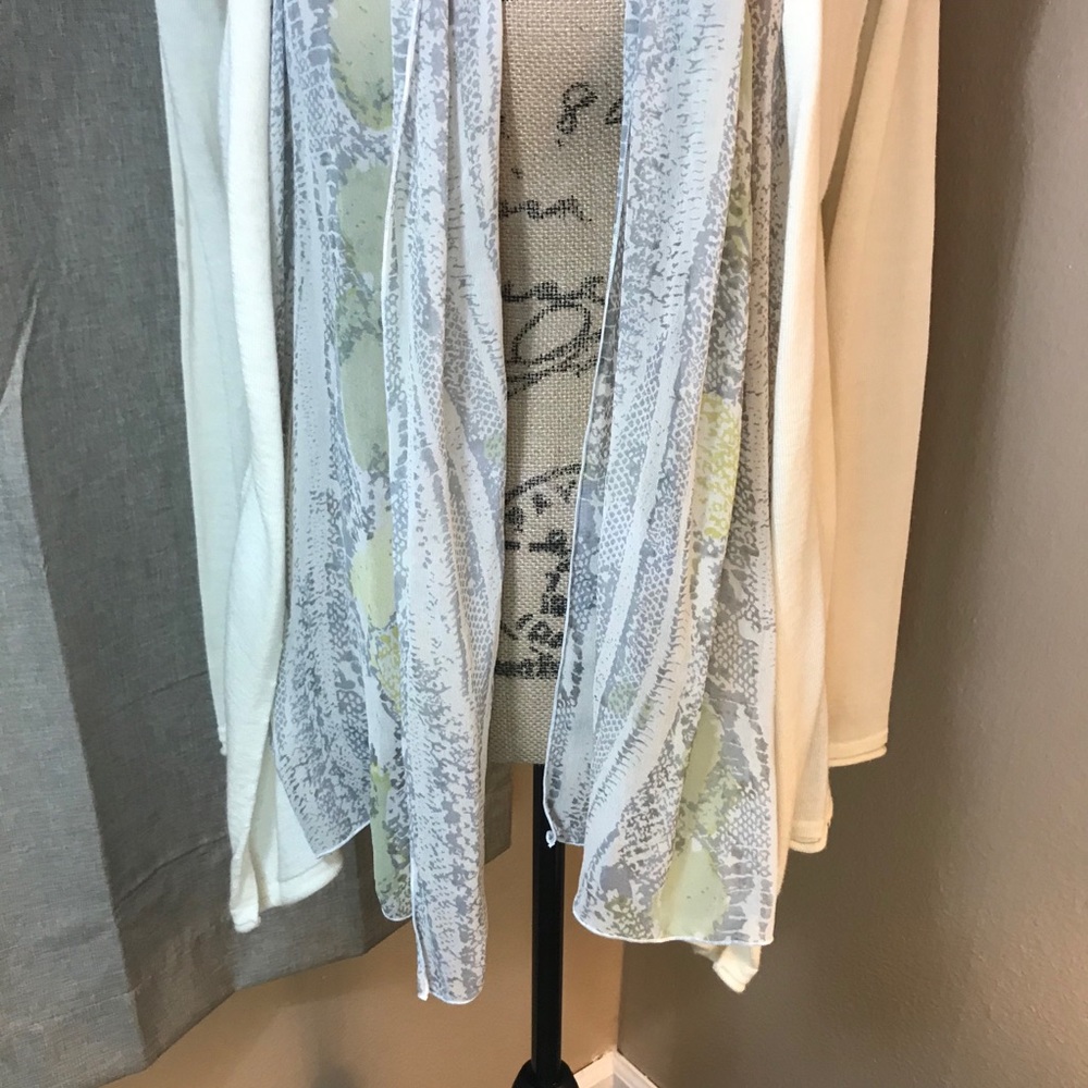Soft Surroundings Waterfall Cardigan Women’s M - Picture 4 of 12